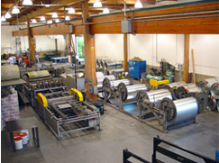 West Section of ROLOK Products Shop with Coil Line